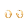 SINGLE TURTLE EARRING GOLD