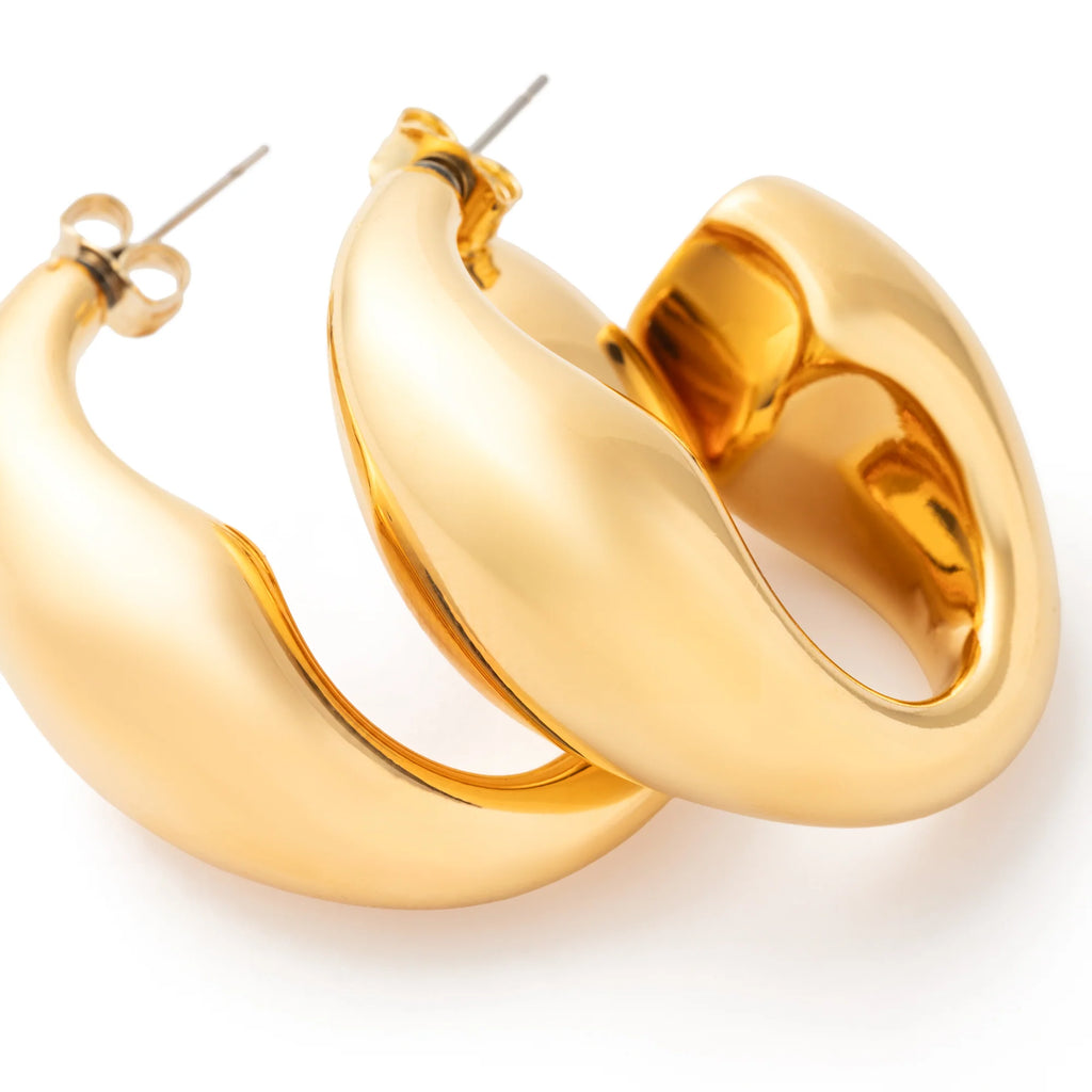 SINGLE TURTLE EARRING GOLD