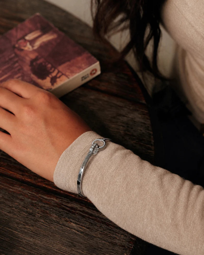 Nova Orbit Bangle Steel - S
