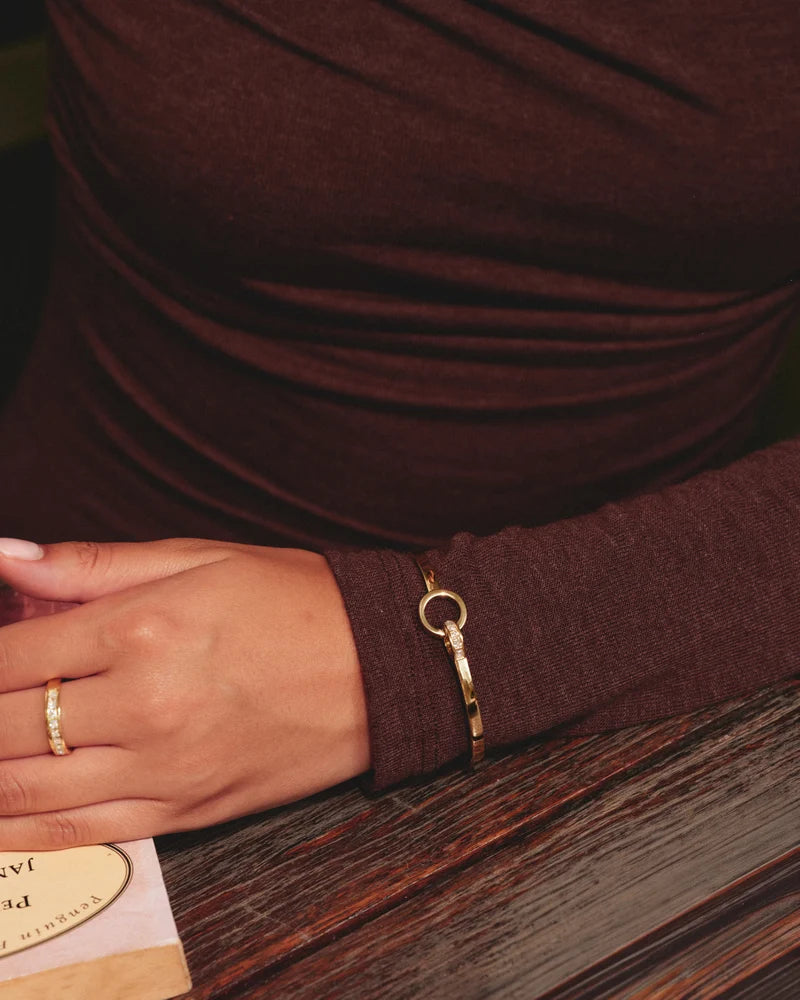 Nova Orbit Bangle Gold - S