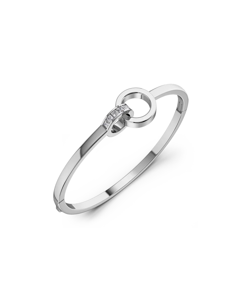 Nova Orbit Bangle Steel - S