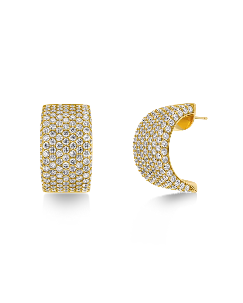 Prisma Studs Gold