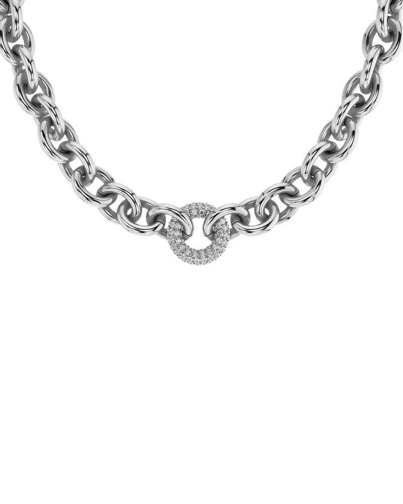 Prisma Necklace L  Steel
