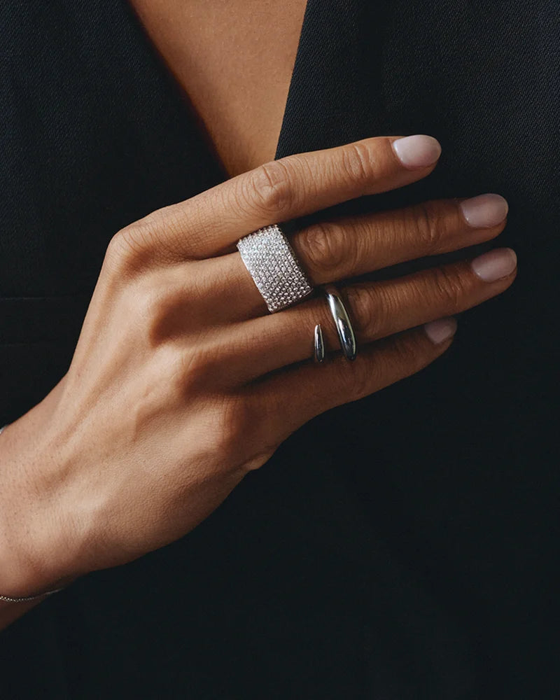 Prisma Ring L Steel