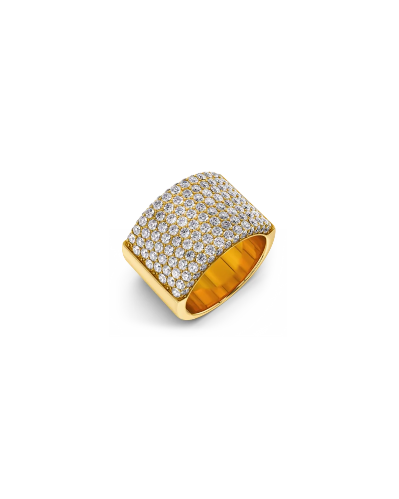 Prisma Ring L Gold