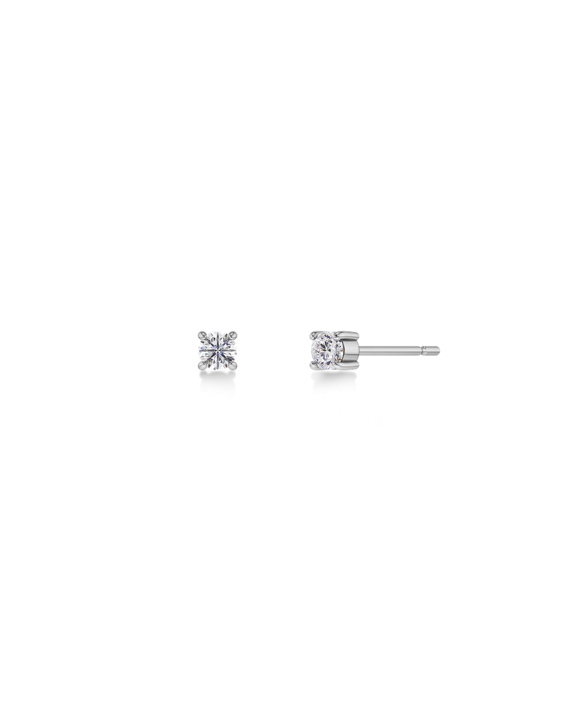 Leonore Petite Studs Steel