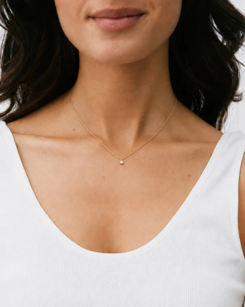 Leonore Petite Necklace Gold