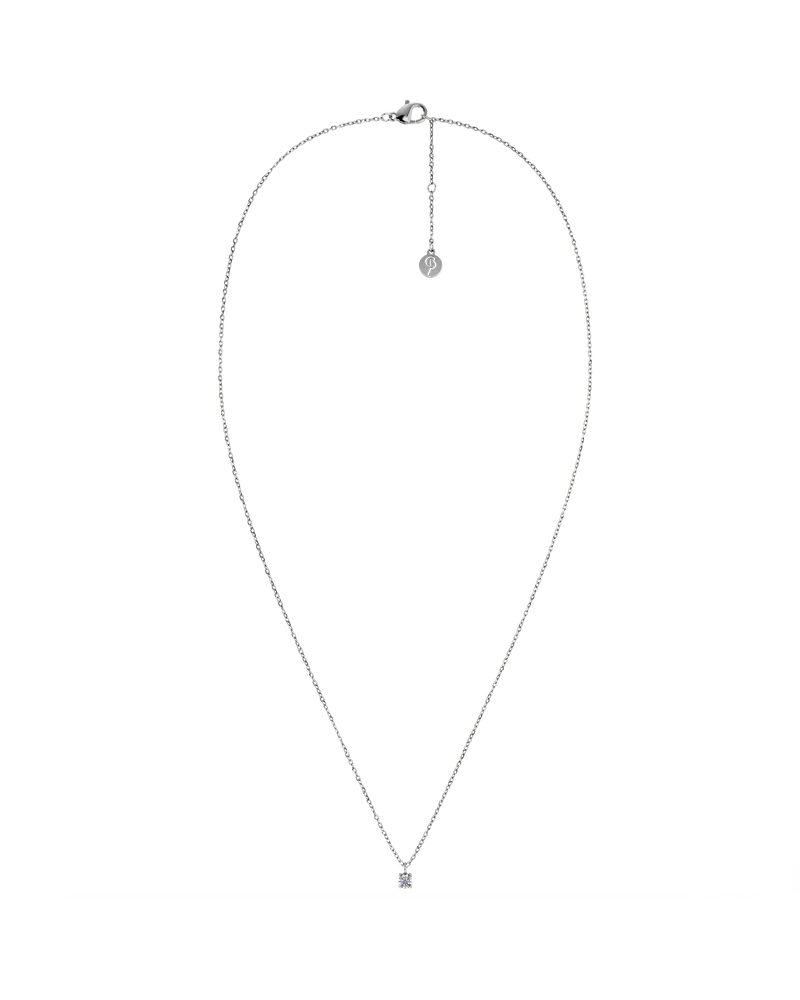 Leonore Petite Necklace Steel