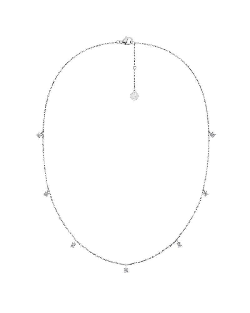 Leonore Petite Necklace Multi Steel