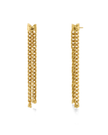 Melted Earrings Gold