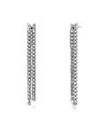 Melted Earrings Steel