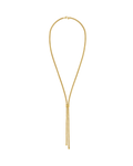 Melted Necklace Y Gold