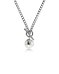 Eclipse Necklace L Steel