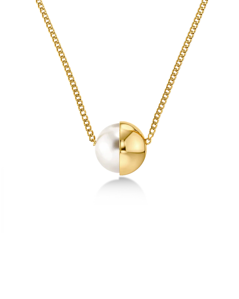 Eclipse Necklace S Gold