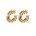 ATIK MEDIUM SIZE HOOP EARRINGS