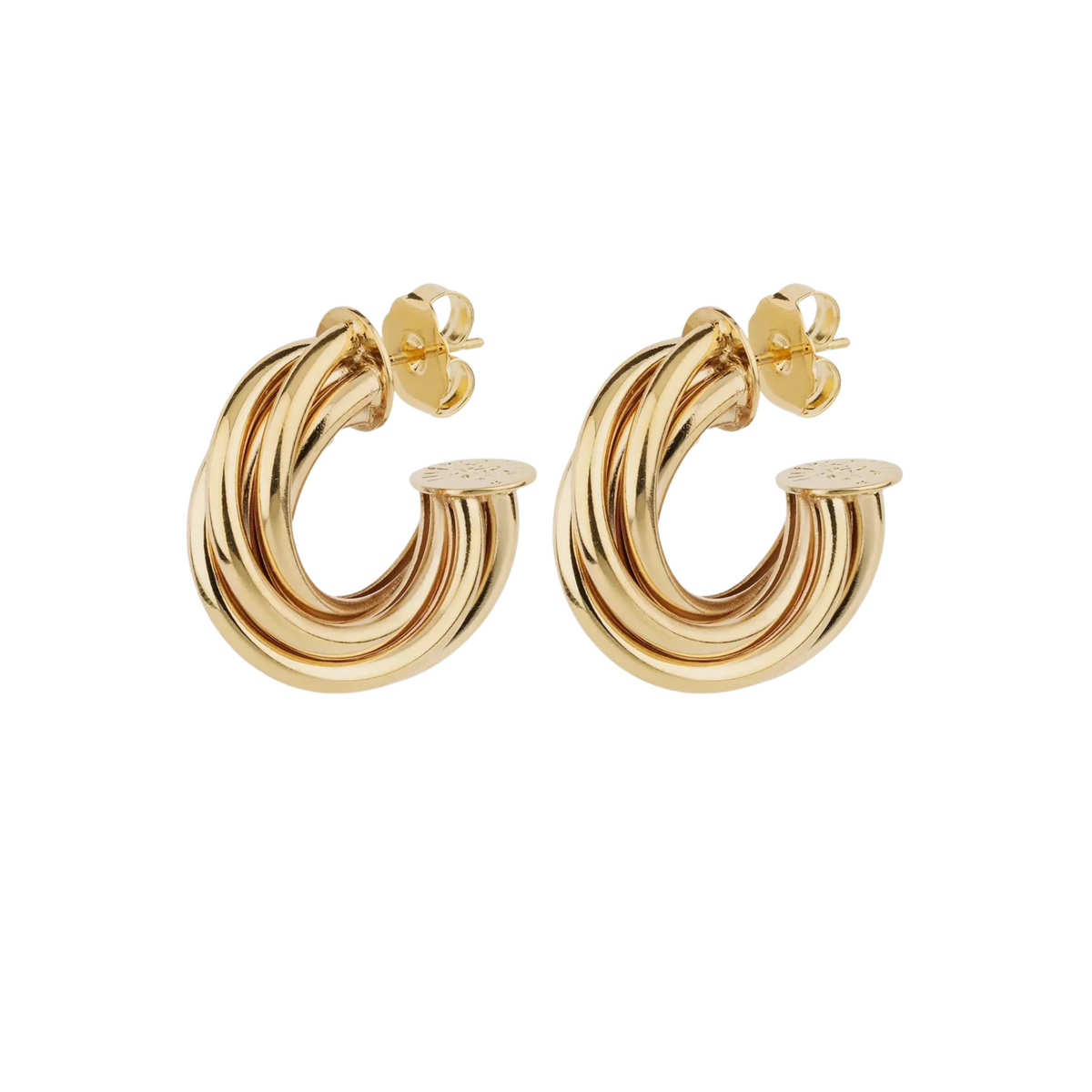 ATIK MEDIUM SIZE HOOP EARRINGS