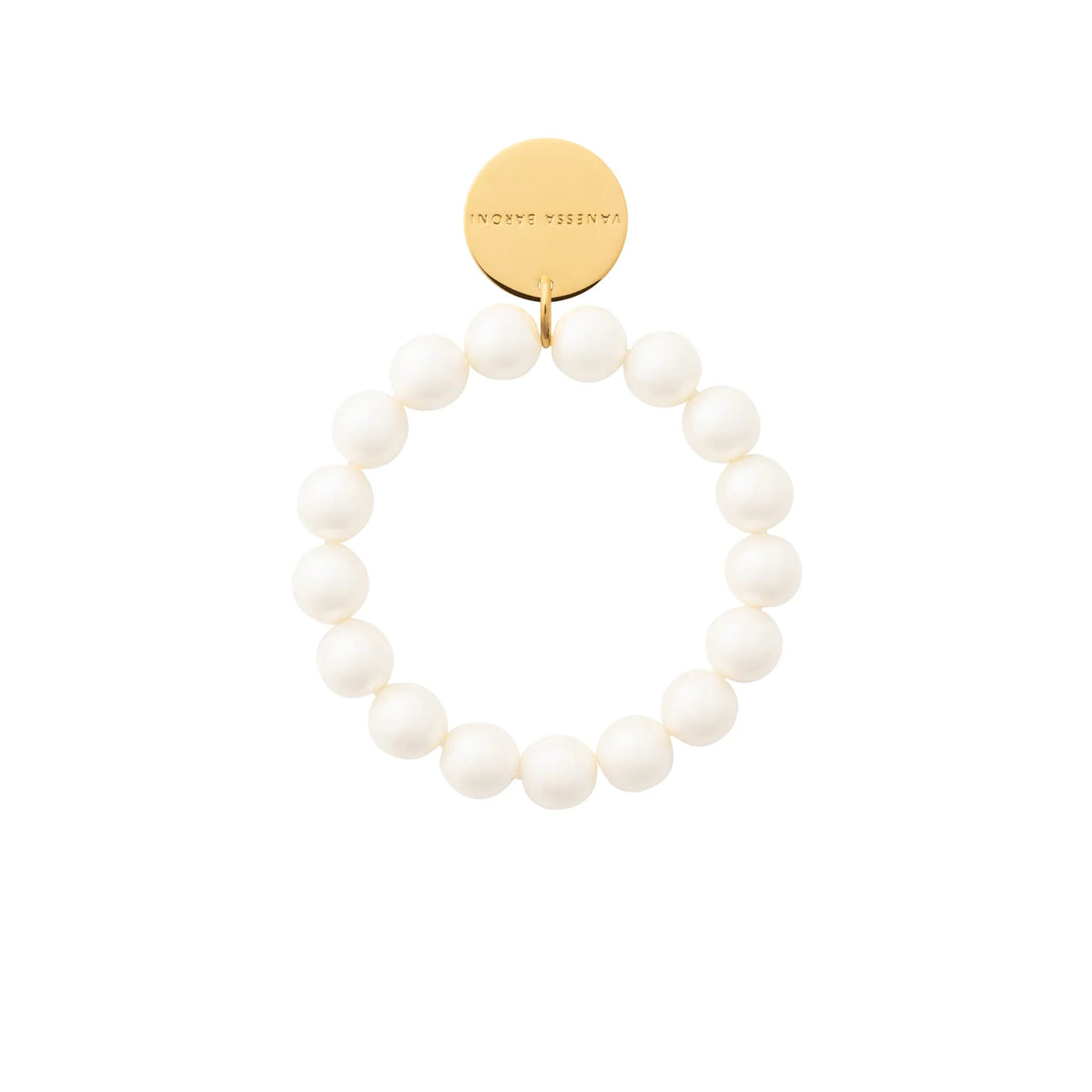 MINI BEADS FLEX BRACELET PEARL