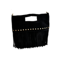 ROXY - BLACK BOHO HANDBAG