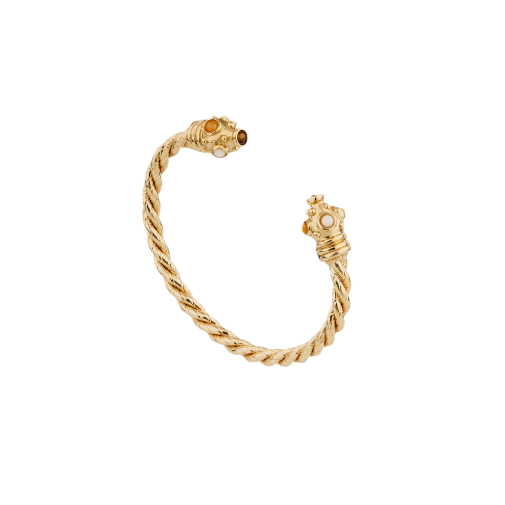 AMARANTE TORSADE BANGLE - TIGER'S EYE