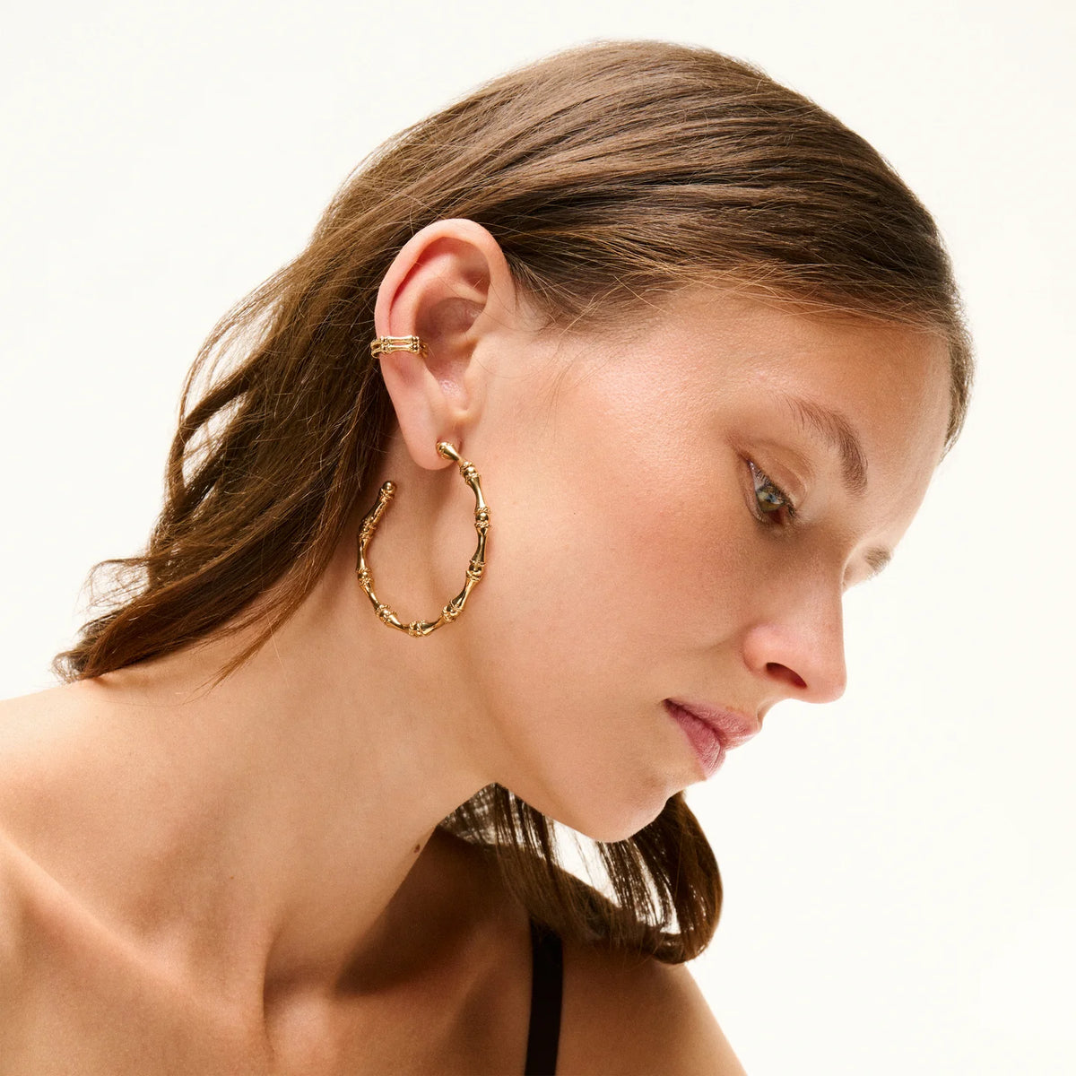 BAMBOU HOOP EARRINGS