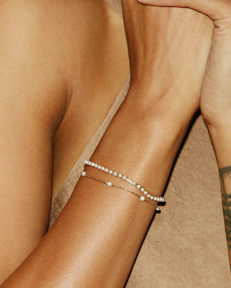Lilo bracelet multi - gold
