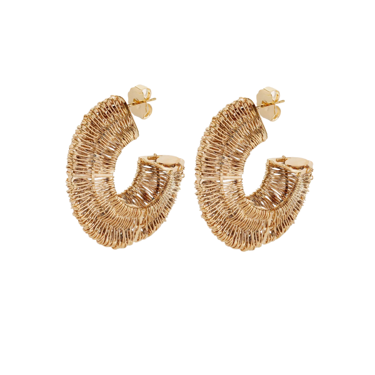 CROCUS FILEA HOOP EARRINGS