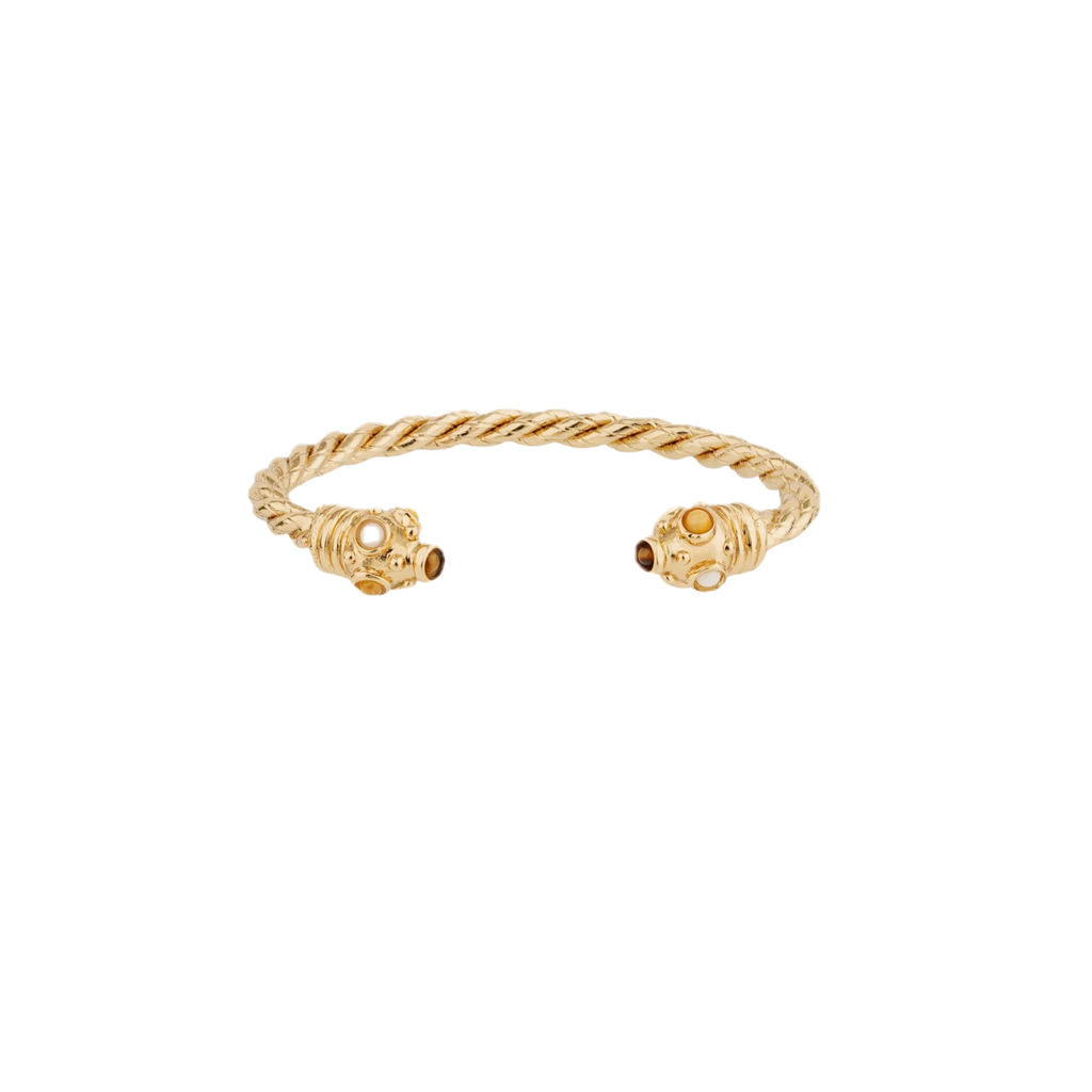 AMARANTE TORSADE BANGLE - TIGER'S EYE