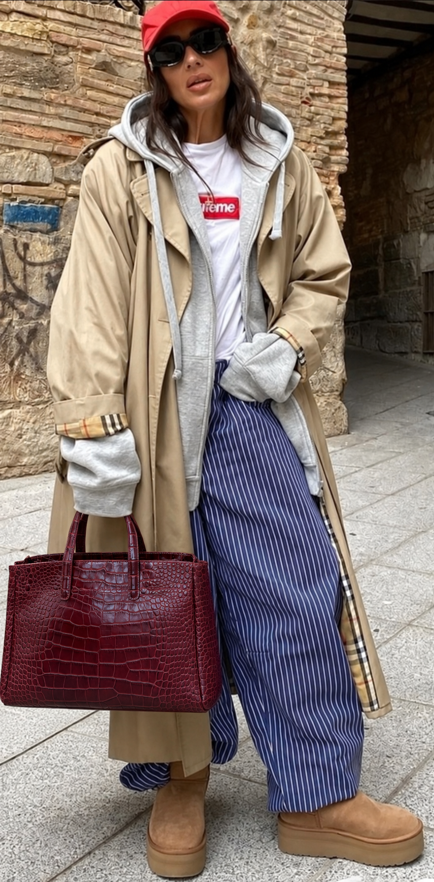 THE PENELOPE - BURGUNDY