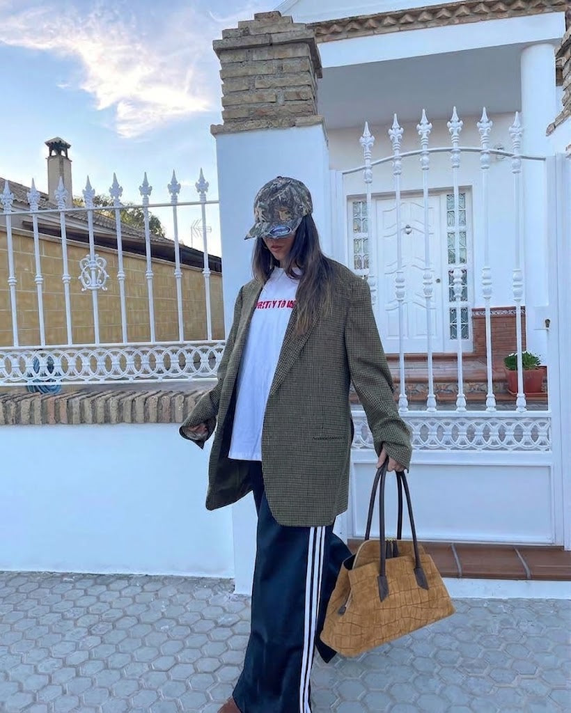 BROWN SUEDE BAG