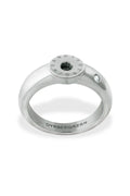 DYRBERG/KERN RING 3 RING SS CRYSTAL