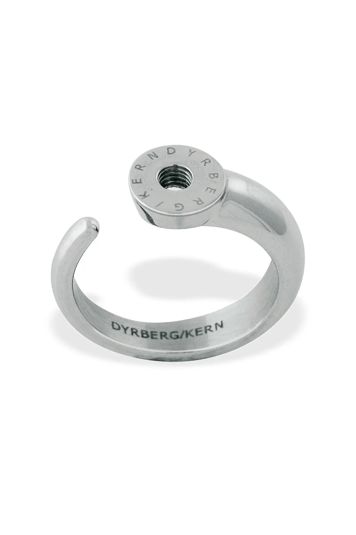 DYRBERG/KERN RING 2 RING SHINY SILVER