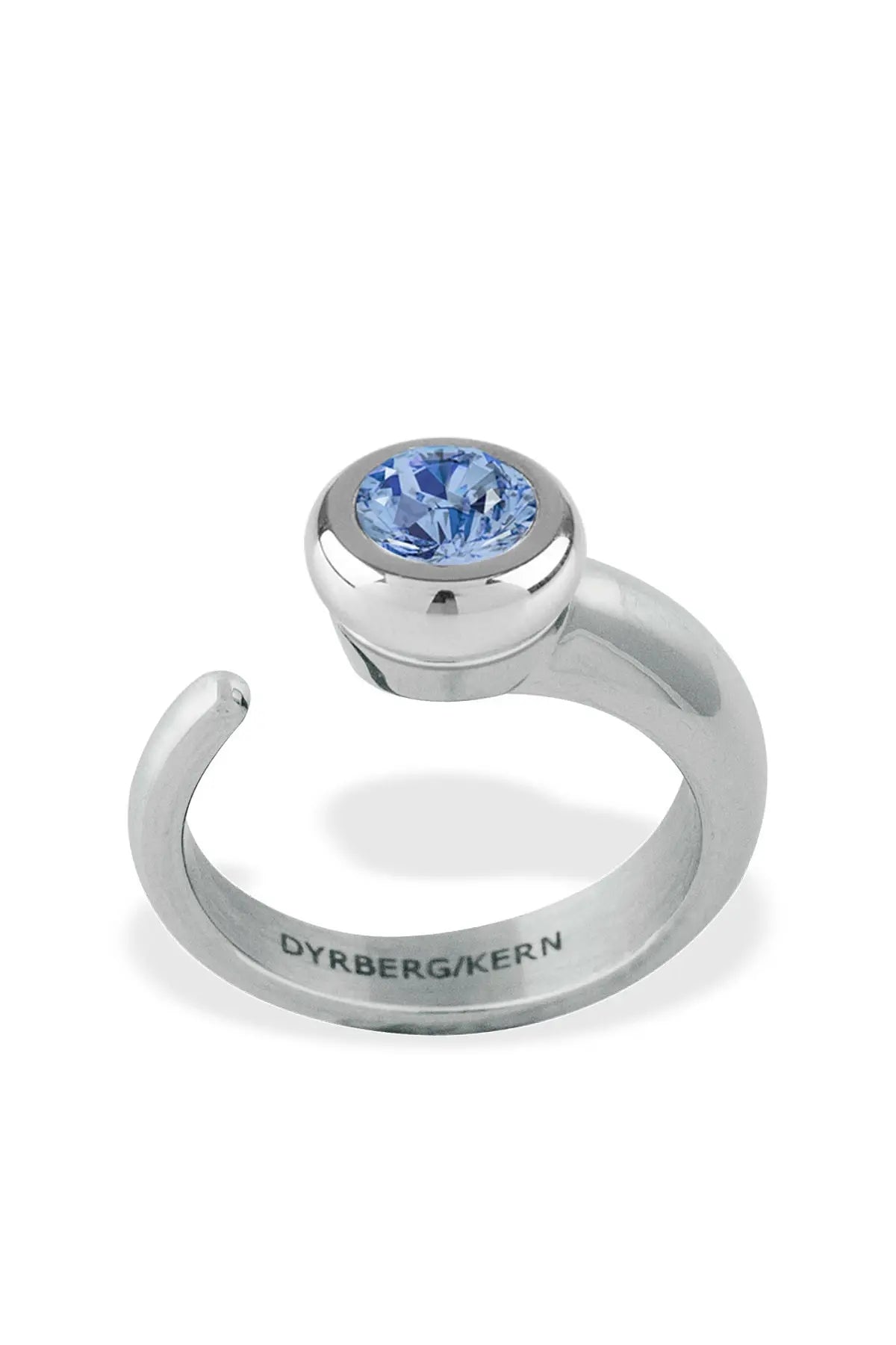DYRBERG/KERN RING 2 RING SHINY SILVER