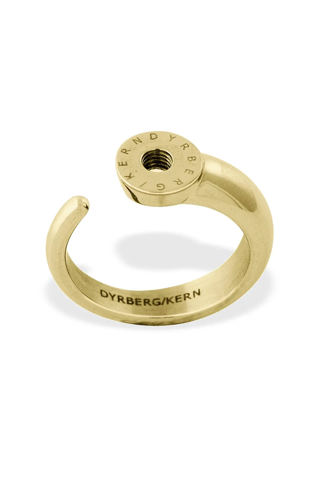 DYRBERG/KERN RING 2 RING SHINY GOLD