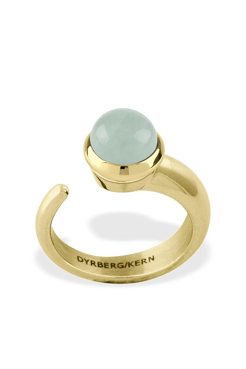 DYRBERG/KERN RING 2 RING SHINY GOLD