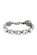 DYRBERG/KERN OPALINE SS CRYSTAL BRACELET