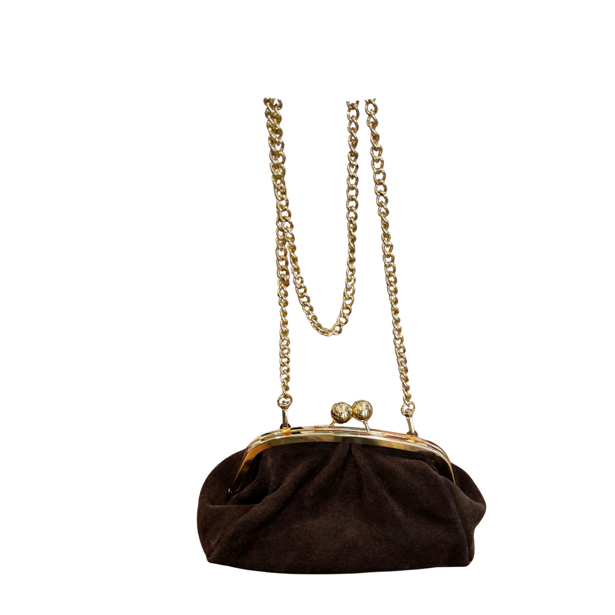 BROWN CLUTCH