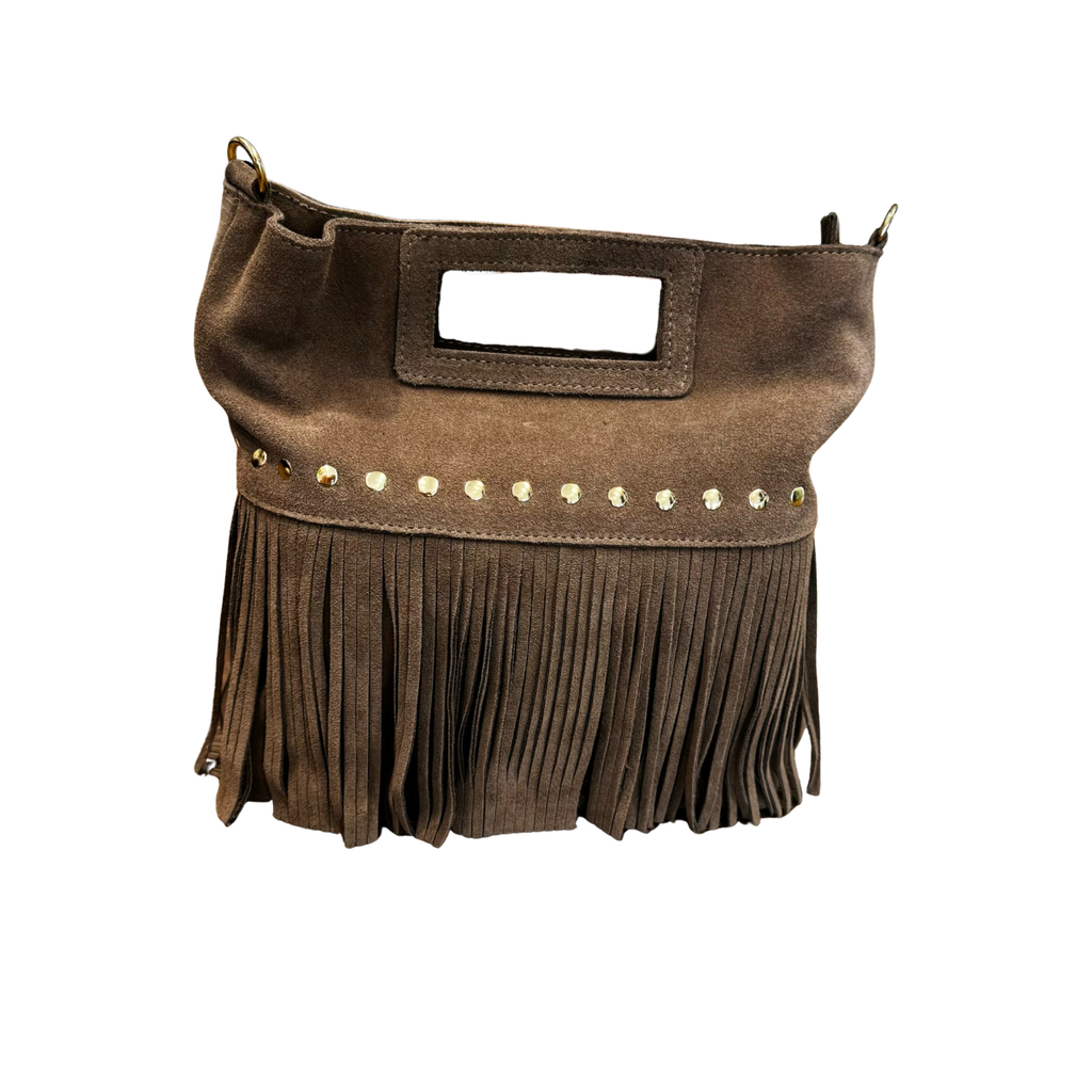 ROXY - BEIGE BOHO HANDBAG