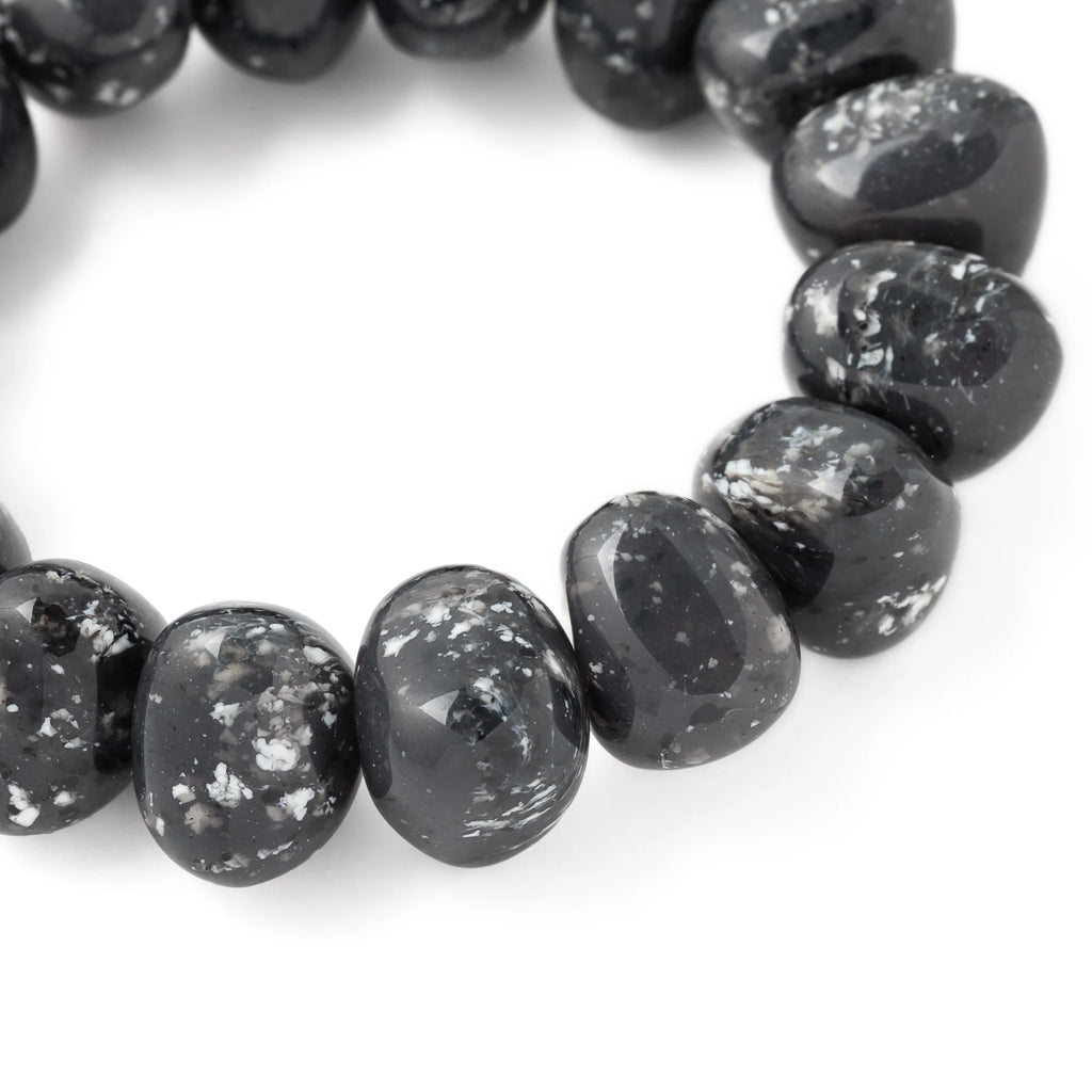 STONE FLEX BRACELET BLACK MARBLE