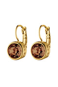 DYRBERG/KERN LOUISE SG BROWN EARRING