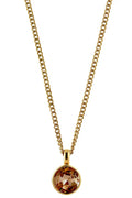 DYRBERG/KERN ETTE SG BROWN NECKLACE