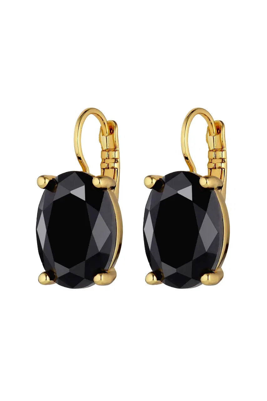 DYRBERG/KERN CHANTAL SG BLACK EARRING