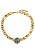 DYRBERG/KERN COSMA SG BLACK MIX NECKLACE