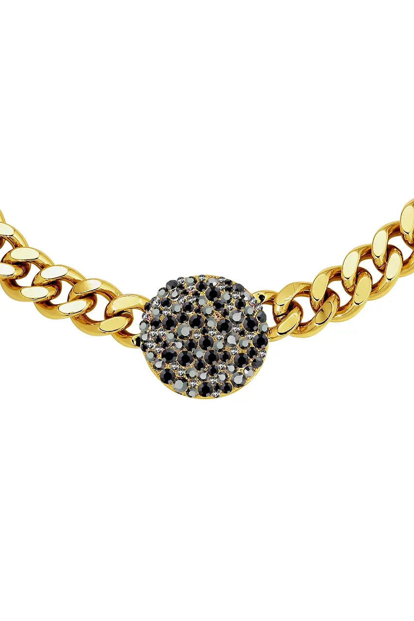 DYRBERG/KERN COSMA SG BLACK MIX NECKLACE