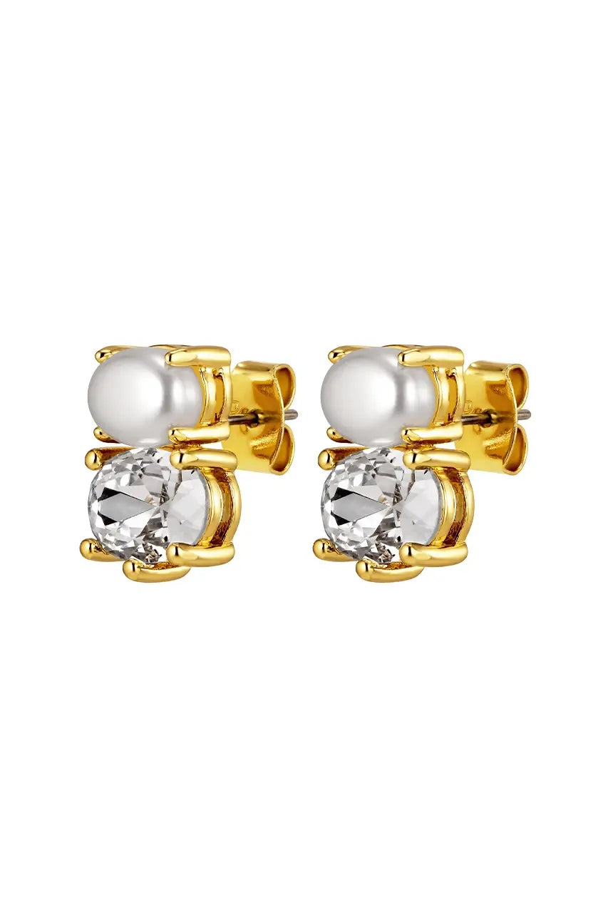 DYRBERG/KERN NERIDA SG CRYSTAL PEARL EARRING