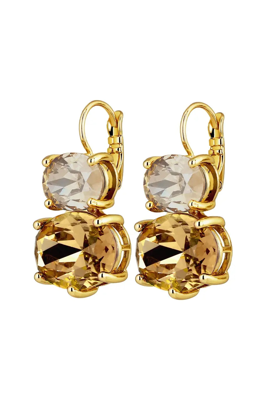 DYRBERG/KERN GLOBULE SG GOLDEN EARRING