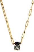 DYRBERG/KERN SERAFINE SG BLACK_GREY NECKLACE