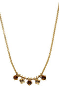 DYRBERG/KERN PHILA SG BROWN MIX NECKLACE