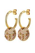 DYRBERG/KERN WISP SG GOLDEN EARRING