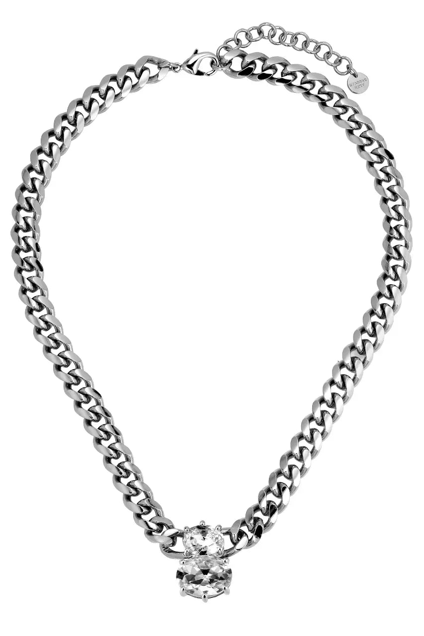 DYRBERG/KERN HOLL SS CRYSTAL NECKLACE