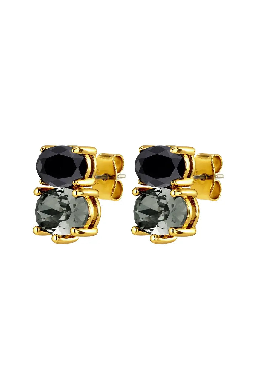DYRBERG/KERN NERIDA SG BLACK EARRING